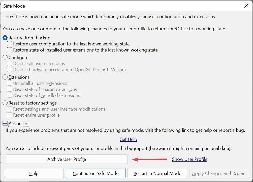 LibreOffice无法在Windows11中运行怎么办