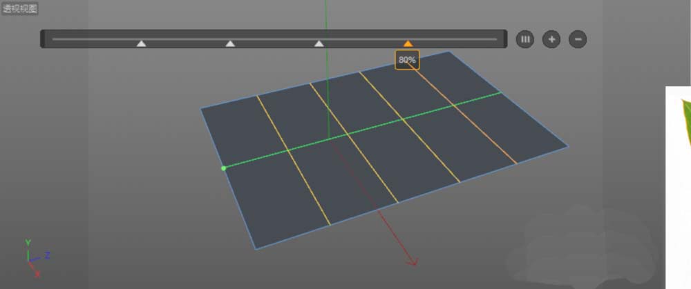 使用C4D建模一片绿色叶子的具体操作方法