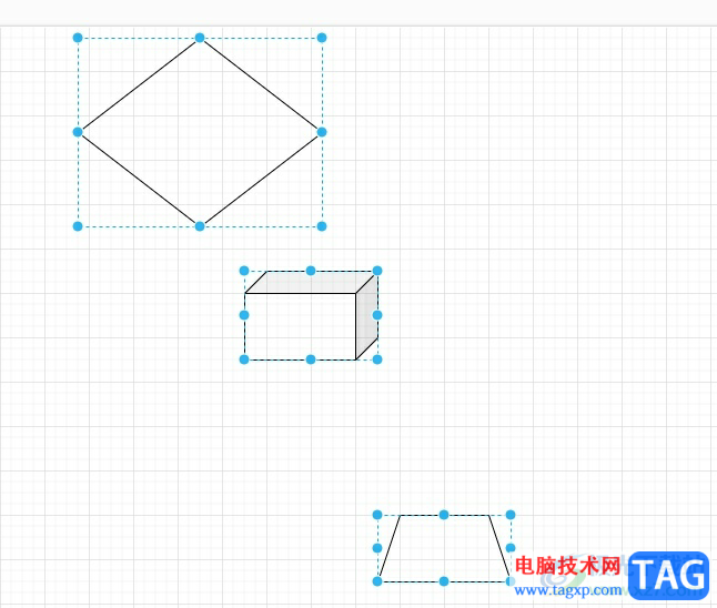 ​Draw.io对齐多个图形的教程