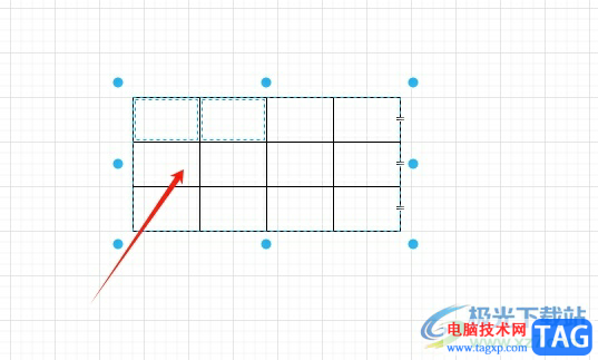 Draw.io合并表的单元格教程