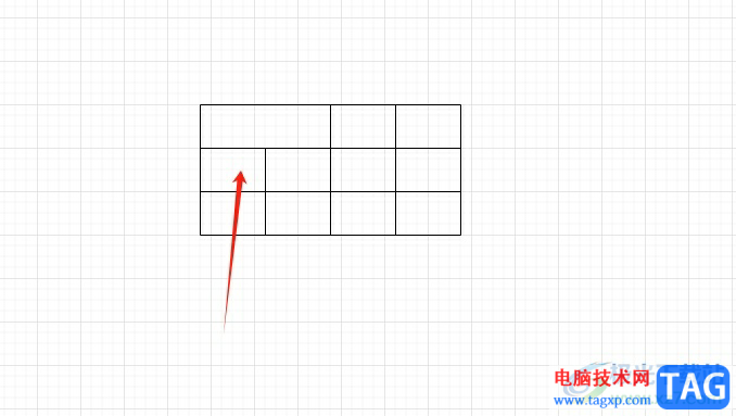 Draw.io合并表的单元格教程