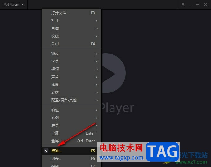 PotPlayer播放时禁止屏保的方法