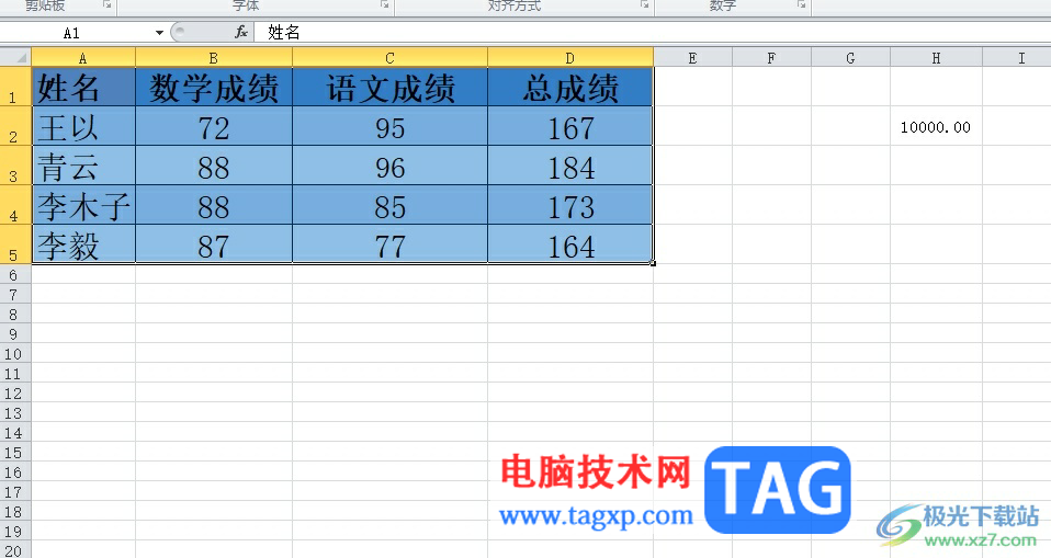 ​excel强制固定单元格格式的教程