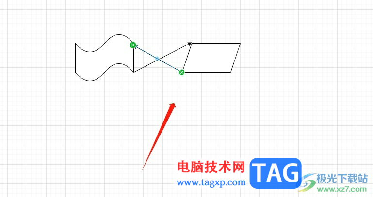 Draw.io实现跨线的教程