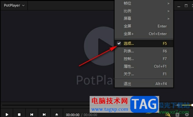 PotPlayer保存当前配置的方法