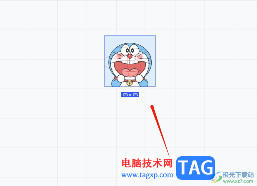 ​小画桌在白板上放大缩小图片的教程