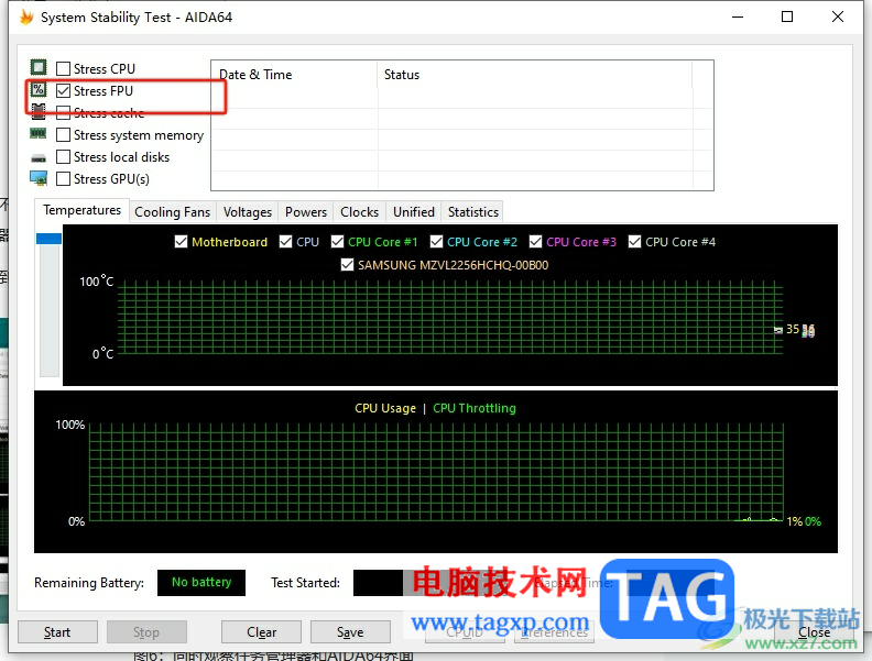 ​aida64进行cpu测试的教程