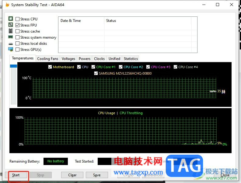 ​aida64进行cpu测试的教程